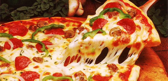 Pizza Grande com até 4 sabores - Pizzaria Mammamia