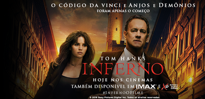 Inferno O Filme - Cine Santa Cruz